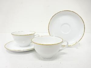 OKURA　オークラ　ゴールドライン　カップ＆ソーサー　ペア　洋食器